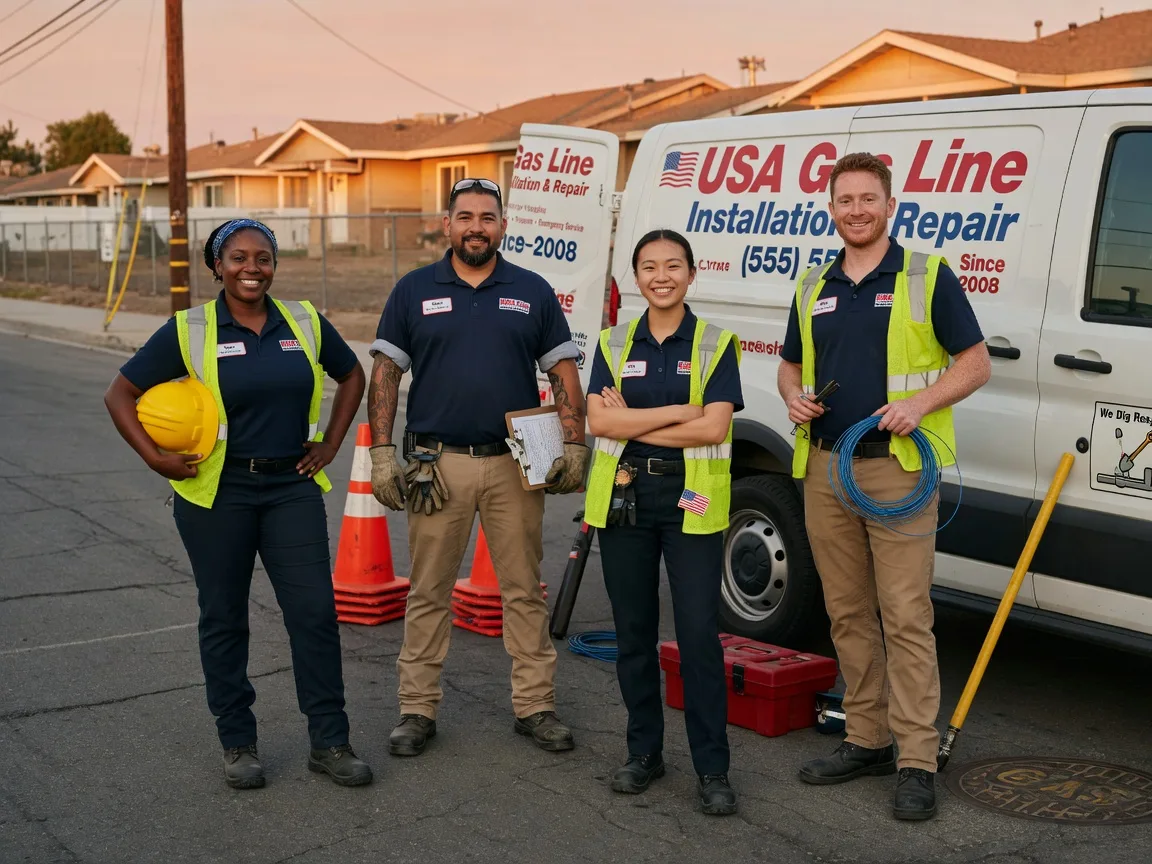Gas Line Installation company in Midway, TN